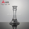 Clear Candlestick Crystal Galight para cenar